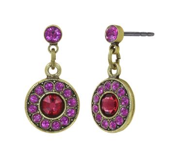 Pink - Spell on you earrings (dangling)